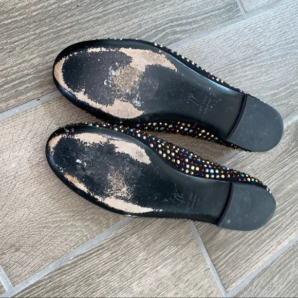 Giuseppe Zanotti embellished flats - Picture 9 of 9